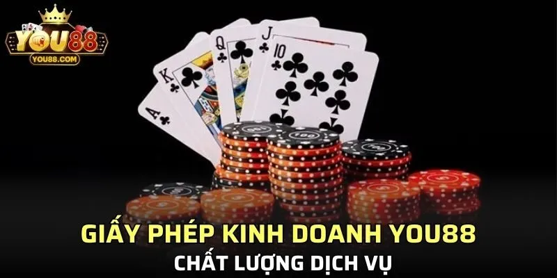 Giấy phép kinh doanh YO88 chất lượng dịch vụ