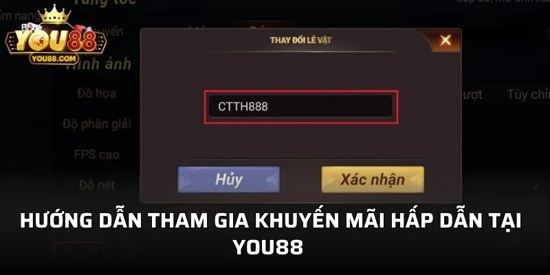 Hướng dẫn tham gia khuyến mãi hấp dẫn tại YO88