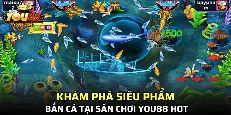Khám phá siêu phẩm bắn cá tại sân chơi YO88 hot