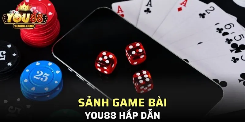 Sảnh game bài YO88 hấp dẫn