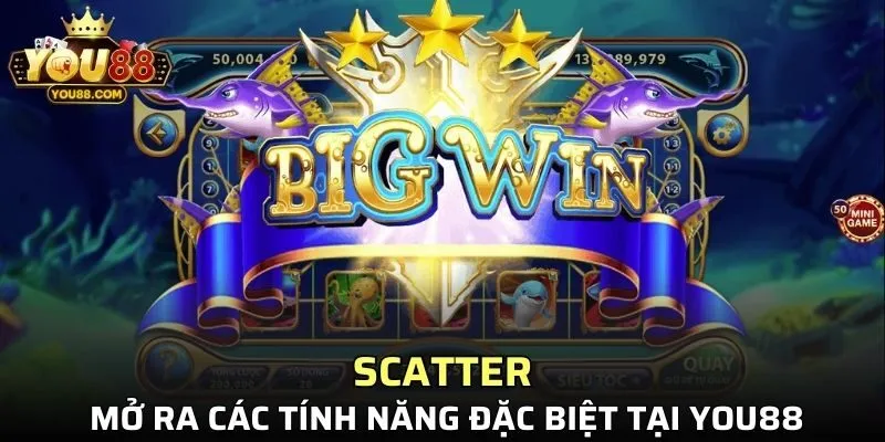 Scatter mở ra các tính năng đặc biệt tại YO88