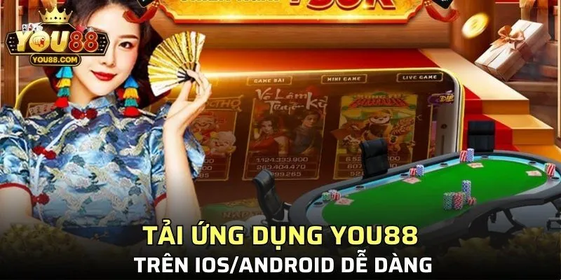 Tải ứng dụng YO88 trên iOS/Android dễ dàng