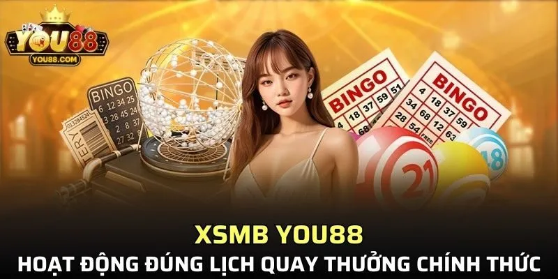 XSMB YO88 hoạt động đúng lịch quay thưởng chính thức